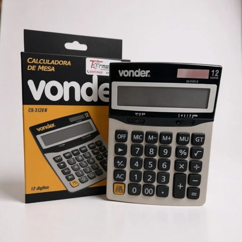 CALCULADOR DE MESA VONDER