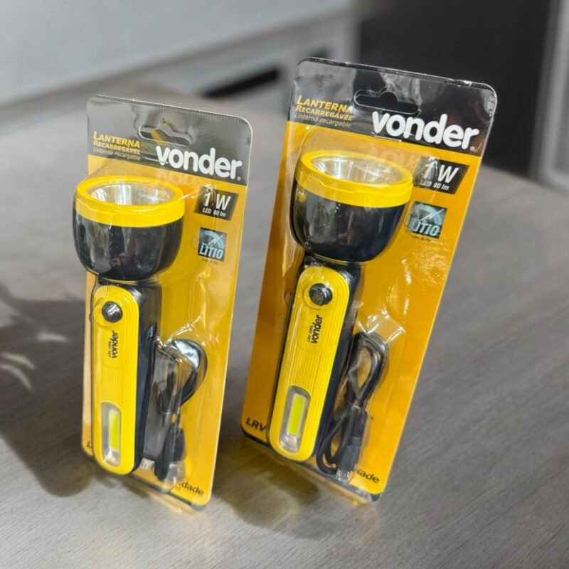 LANTERNA RECARREGÁVEL VONDER