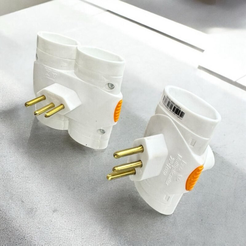 ADAPTADOR PINO MULTIPLICADOR 2P+TERRA